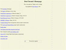 Tablet Screenshot of donchesnut.com